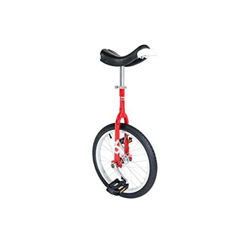 Das QU-AX Onlyone 18" bietet Kindern und Jugendlichen einen robusten Einstieg ins Einradfahren. Mit stabiler Aluminiumgabel, bequemen Sattel und einfacher Montage richtet es sich an Anfänger und Hobbyfahrer. Kleinere Schwächen beim Lack und der Verpackung können gelegentlich auftreten.