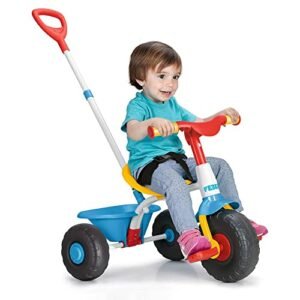 FEBER- Dreirad Trike 2 in 1 höhenverstellbar, Dreirad für Kinder ab 1 Jahr, Famosa (800012810)