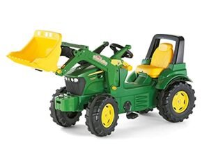 Rolly Toys S2671002 710027 – rollyFarmtrac John Deere 7930 Tretfahrzeug (für Kinder ab drei Jahre, Flüsterlaufreifen, verstellbarer Sitz)