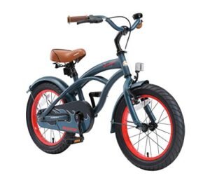 BIKESTAR Kinderfahrrad für Jungen ab 4-5 Jahre | 16 Zoll Kinderrad Cruiser | Fahrrad für Kinder | Risikofrei Testen