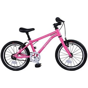 BELSIZE BLZ16 16 Inch Luxury Belt Drive Kinderfahrrad für Jungen und Mädchen, 6,2 kg leichtes Fahrrad aus Aluminiumlegierung, mit Dual Hand V-Bremsen und verstellbarem Sitz, drei Farben