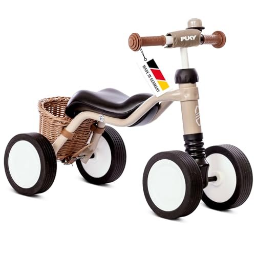Das PUKY WUTSCH Bundle bietet Kleinkindern ab ca. 1,5 Jahren einen idealen Einstieg in die Mobilität. Mit ergonomischem Sitz, Sicherheitslenkergriffen, Pendelachse und leisen Gummirädern überzeugt es in Sachen Sicherheit, Stabilität und Fahrspaß. Dank cleverer Konstruktion ist es sowohl indoor als auch outdoor bestens geeignet. Die hohe Verarbeitungsqualität und das kindgerechte Design machen das PUKY WUTSCH zu einem der besten Rutschfahrzeuge für die Kleinsten.