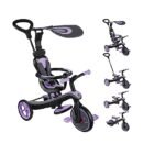 Das Globber Explorer 4-in-1 bietet maximale Flexibilität für Kinder ab 10 Monaten bis etwa 5 Jahren. Das wandelbare Fahrzeug lässt sich werkzeuglos vom Komfort-Dreirad zum selbstständigen Dreirad, zum Schiebefahrzeug und schließlich zum Laufrad umbauen. Hochwertige Verarbeitung, durchdachte Sicherheitsfunktionen und eine lange Nutzungsdauer zeichnen das Modell aus. Kleine Schwächen beim Umbau trüben das insgesamt überzeugende Gesamtpaket kaum.